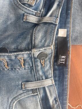 Kut from the Kloth high rise Rachel Fab Ab Mom Jean